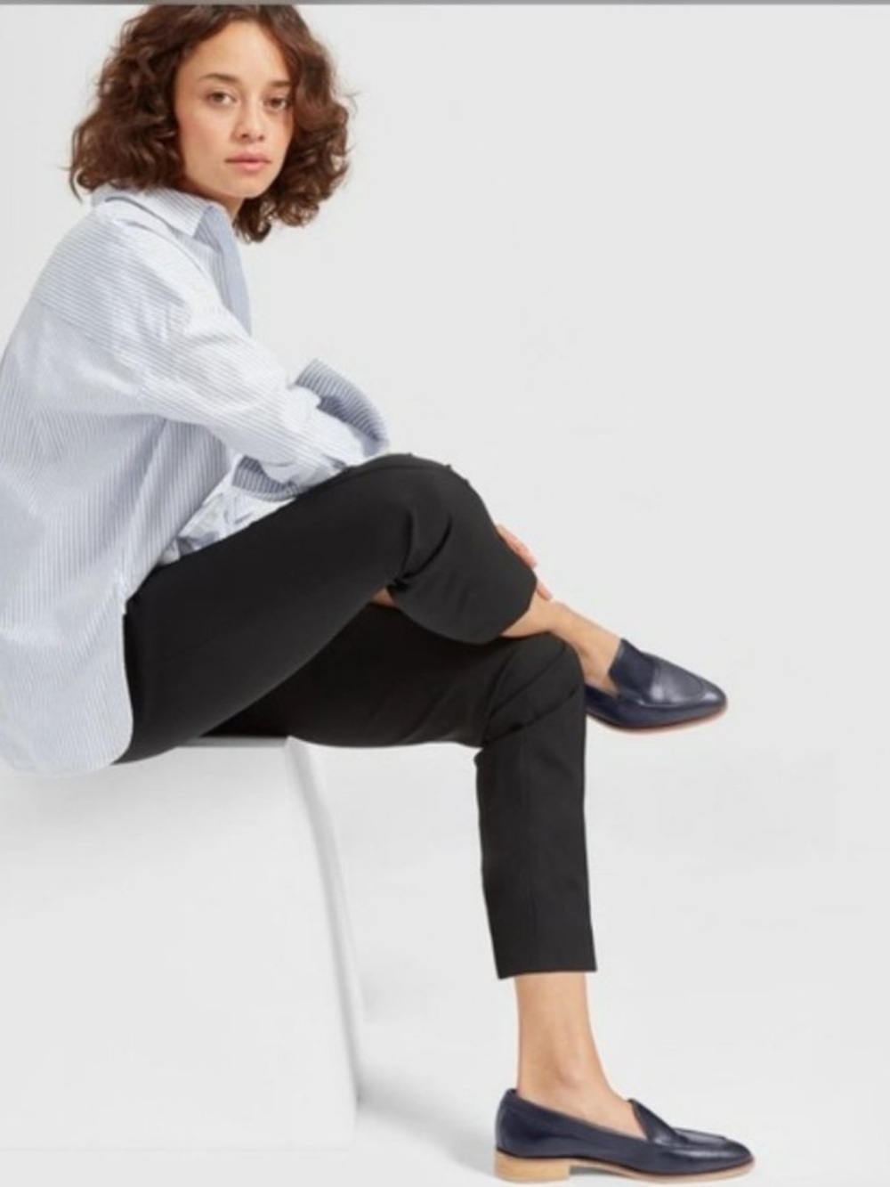 EVERLANE The Modern Loafer Black Size 8